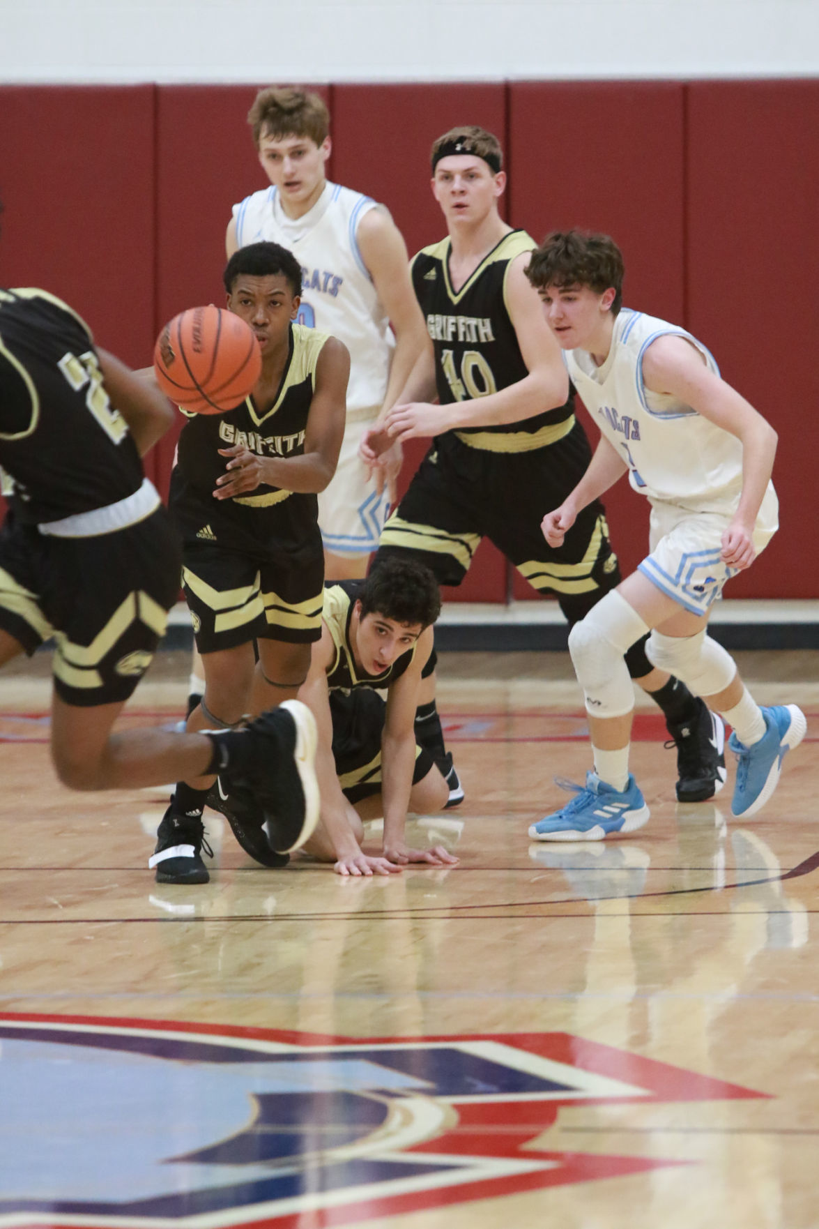 Gallery: Boys basketball - Griffith at Hanover Central